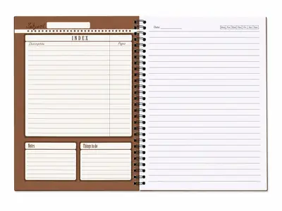 Premium Quality Subject Note Book | Fine Quality Paper |Notebooks For Girl | NoteBook for school University | Subject Divider Notebook| thumbnail 2