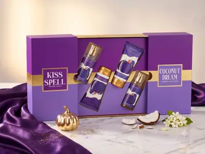 Kiss Spell - The 1001 Senses (Luxury 4-Piece Fragrance Mist & Body Lotion Gift Set)