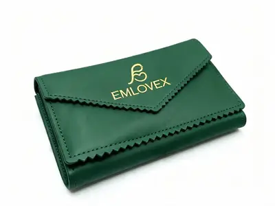 Women's PU Leather Plain Wristlet thumbnail 10