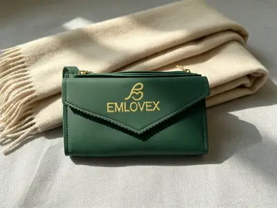 Women's PU Leather Plain Wristlet thumbnail 2