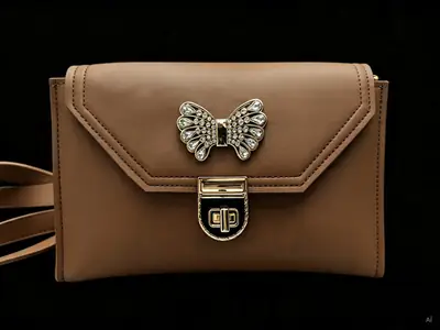 Women's PU Leather Plain Shoulder Bag thumbnail 3