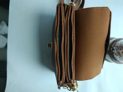 Women's PU Leather Plain Shoulder Bag thumbnail 6