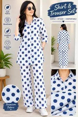 2 Pcs Women's Unstitched Printed Suit very Good Quality