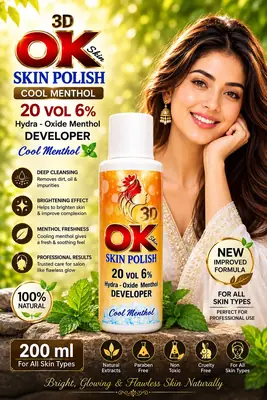 OK 3D Exfoliator Skin Polisher & Activator 200 ml thumbnail 2