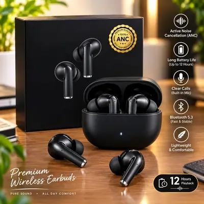 High Bass latest generation airpods Long-Lasting Battery 
