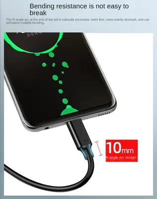 Charging Cable 1  C type best quality  thumbnail 2