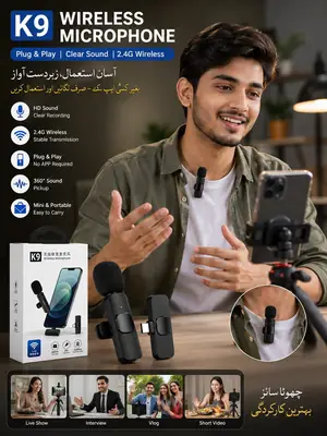 Black Advanced Noise Cancellation For Any Environment 9 Microphone thumbnail 3
