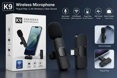 Black Advanced Noise Cancellation For Any Environment 9 Microphone thumbnail 4