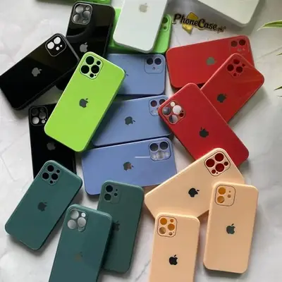 IPhone 12 Pro Max Silicone Multicolor Case