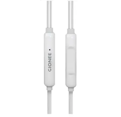 Gionee Wired Earphones White ABS Plastic 65cm thumbnail 3