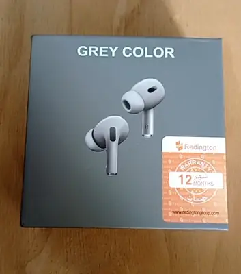 Grey Long-Lasting Battery With Fast Charge Airpods