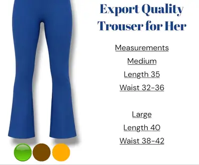 1 Pc Women's Stitched Cotton Jersey Plain Bell Bottoms thumbnail 3
