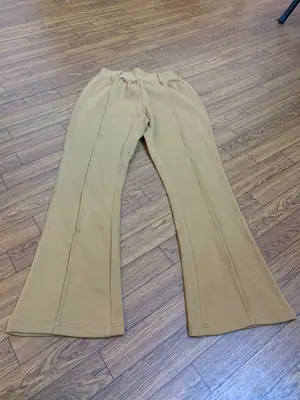 1 Pc Women's Stitched Cotton Jersey Plain Bell Bottoms thumbnail 2