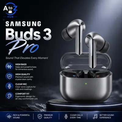 Samsung Buds 3 Pro Wireless Earbuds, Bluetooth Earphones, TWS Headphones