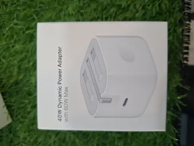 Apple Original 40W Dynamic Power Adapter with 60W Max - USB-C Fast Charging Power Adapter thumbnail 3