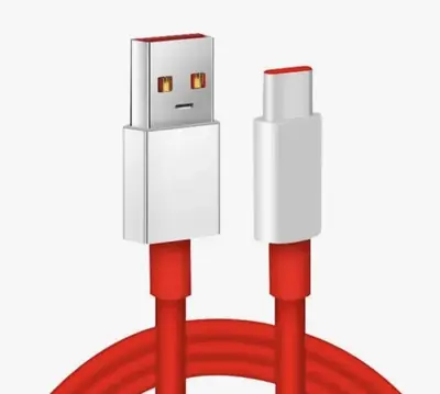 OnePlus 80W SuperVOOC Fast Charging Cable, USB-A to USB-C Data Sync Cable, Flash Charge Cable thumbnail 3