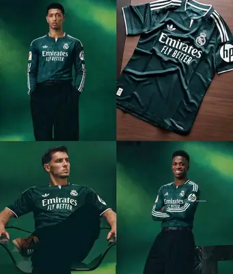 1 Pc Real Madrid New Jersey thumbnail 5