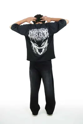 Men's 230g Cotton Printed T-Shirt Oversized T-Shirt thumbnail 4