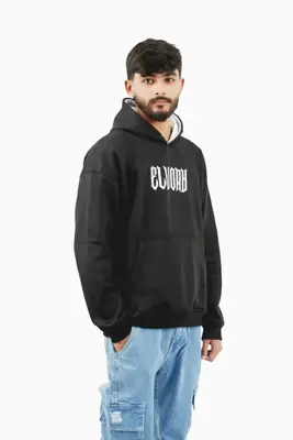 1 Pc Men's Polyester Printed Hoodie