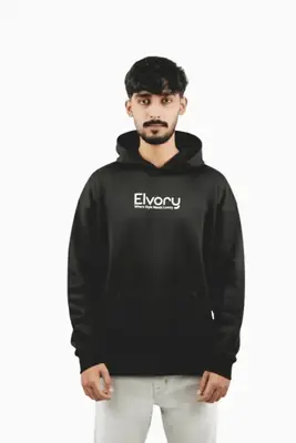 1 Pc Men's Micro Printed Hoodie thumbnail 3