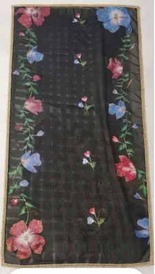 1 Pc Women's Stitched Dupatta thumbnail 2