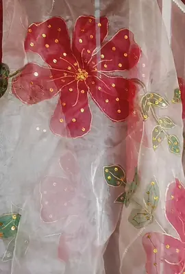 1 Pc Women's Stitched Dupatta thumbnail 2