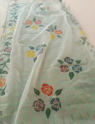 1 Pc Women's Stitched Dupatta thumbnail 3