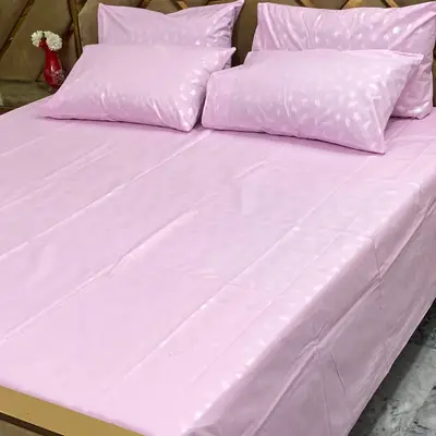 5 Pcs Cotton Printed Double Bedsheet