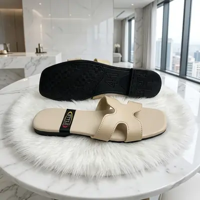 Women's Elegant H Shape Soft Comfort Slippers  thumbnail 7