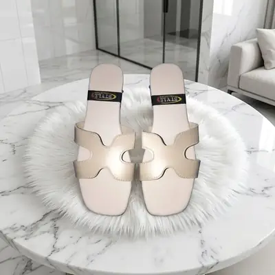 Women's Elegant H Shape Soft Comfort Slippers  thumbnail 8