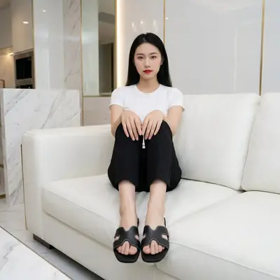 Women's Elegant H Shape Soft Comfort Slippers