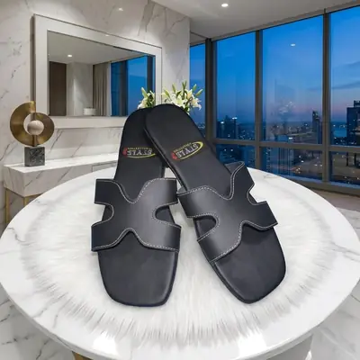 Women's Elegant H Shape Soft Comfort Slippers  thumbnail 7