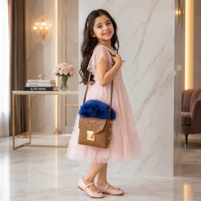 Girls Kids Shoulder Bag Elegant Style