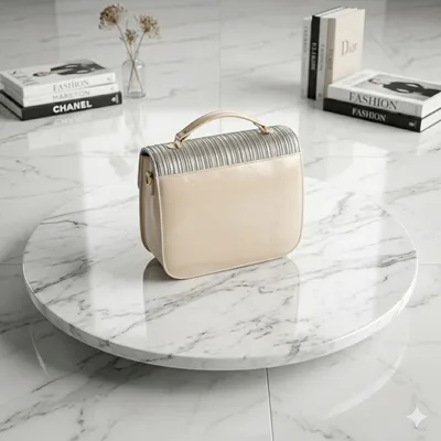 Elegant Blossom Crossbody Bag With Long Strap thumbnail 5