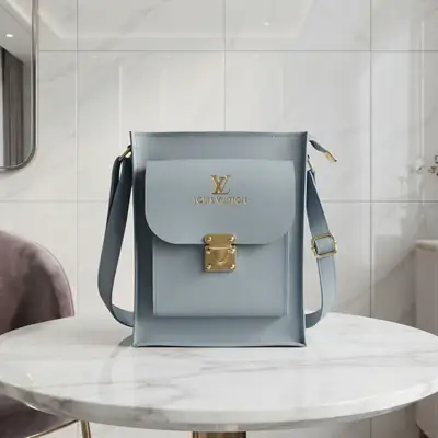 Ladies Elegance Vertical Crossbody Bag With Long Adjustable Strap thumbnail 2