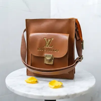 Girl's Royal Sling Bag With Long Adjustable Strap  thumbnail 3