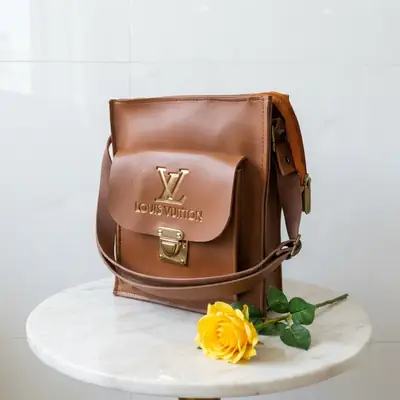 Girl's Royal Sling Bag With Long Adjustable Strap  thumbnail 4