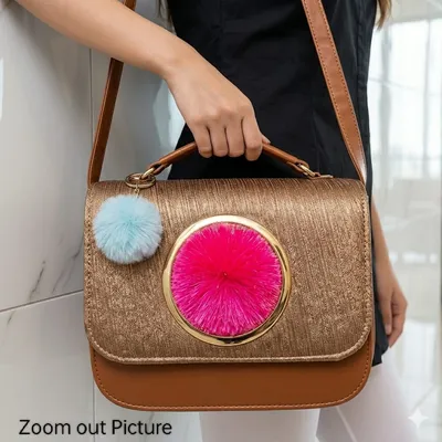 Queen Aura Elegant Blossom Hand & Shoulder Bag thumbnail 7