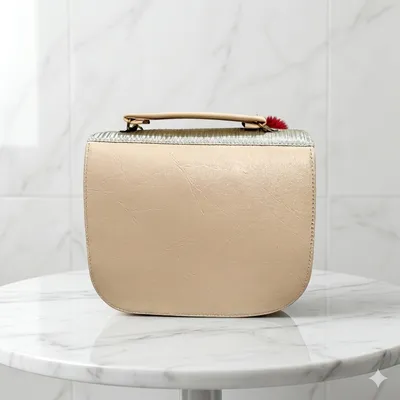 Golden Pearl Luxe Shoulder Bag With Long Strap thumbnail 7