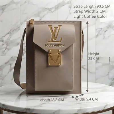 Women's Royal Vertical Sling Shoulder Bag With Long Strap  thumbnail 7