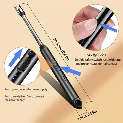 Portable & Rechargeable Electric Lighter thumbnail 7