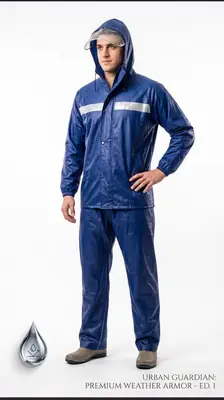 1 Pc Polyester Fiber Rainsuit