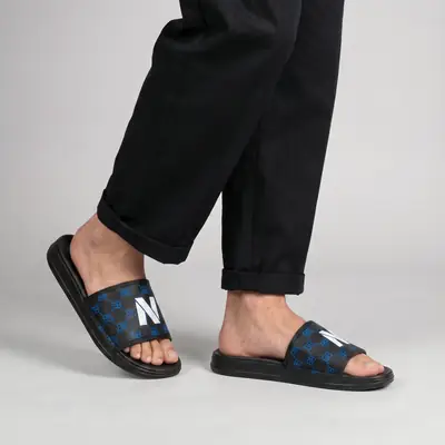 Men's Printed Slide Slippers – Stylish Casual Summer Slides with Comfortable Lightweight Sole for Daily Wear