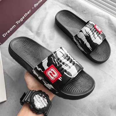 Men's Camo Fashionable Style EVA Slide Slippers 