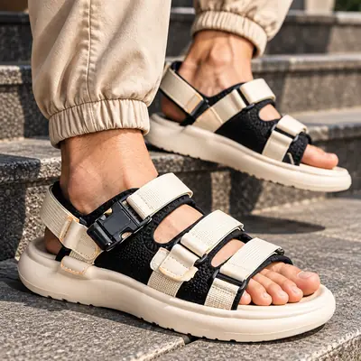 Men's Sporty Sandals  Fashionable  EVA Casual Sandals