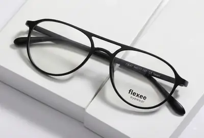 Premium Matte Black Eyewear Frame