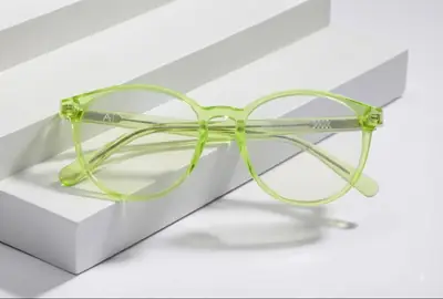 Premium Glossy green Eyewear Frame