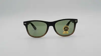 Classic Wayfarer UV400 Matte Black Sunglasses for Men