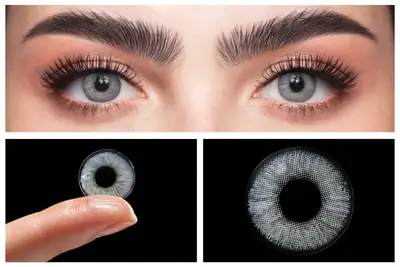 Hydrating Grey Contact Lens