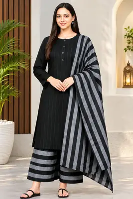 Khaddar 3 Pcs Women's Unstitched Dress Winter Collection
